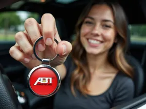 ABT Llaveros Mujer Metal Moderno Premium